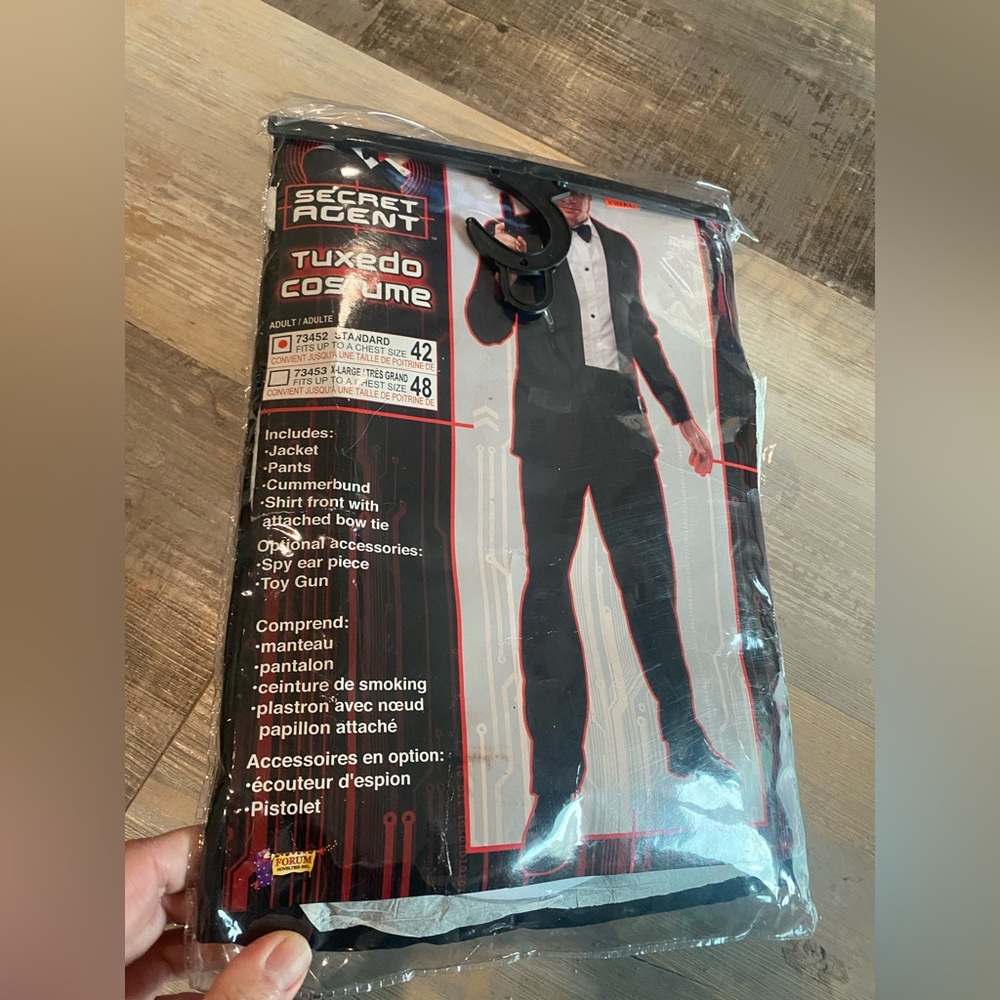 Secret Agent Tuxedo Costume